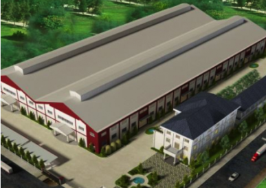 Nhà Xưởng Một Tầng Ghép